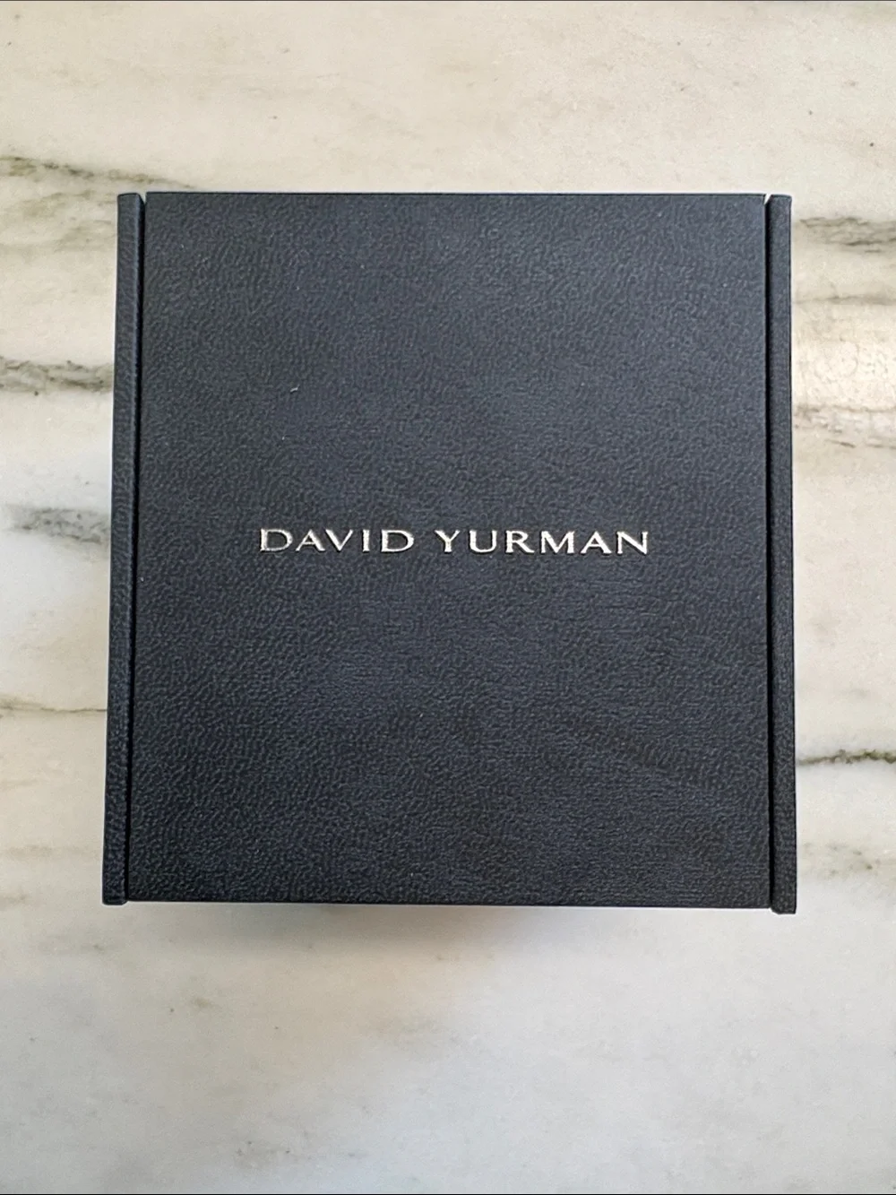 David Yurman Box for bracelet or watch; it is approx 3.625
